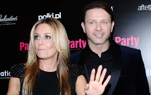 Małgorzata Rozenek i Radosław Majdan