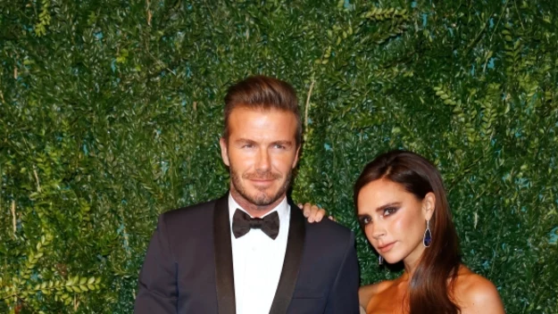 David Beckham z żoną Victorią