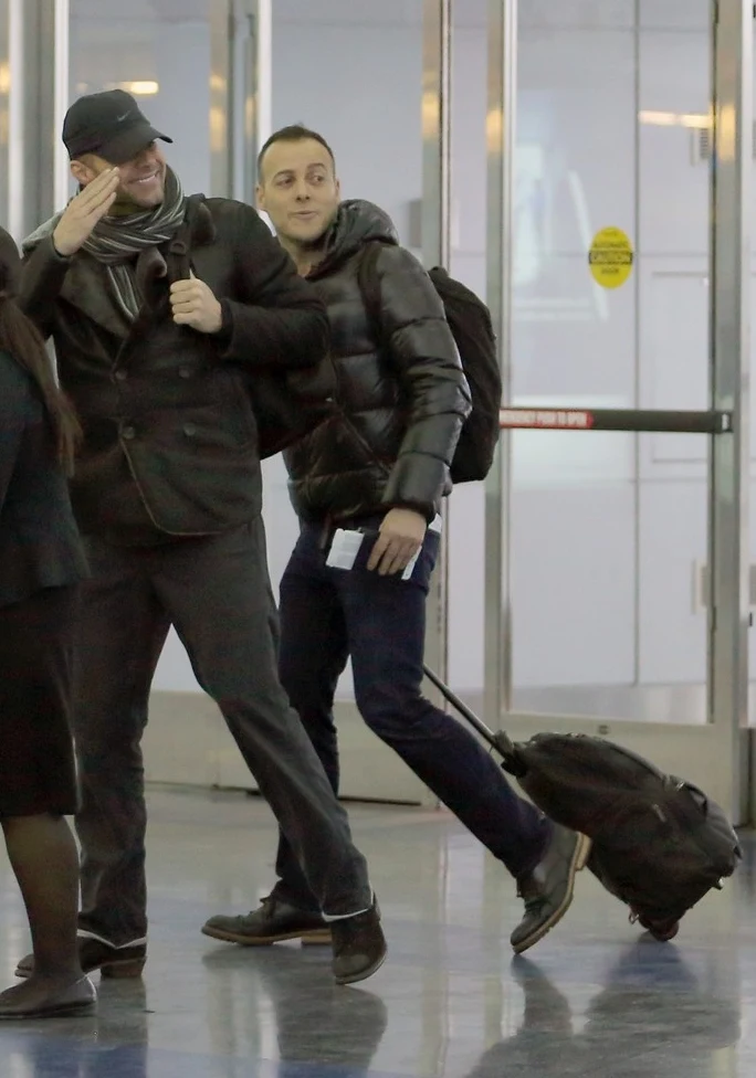 Ricky Martin z byłym partnerem Ricky Martin z byłym partnerem