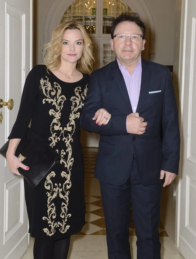 Monika Richardson i Zbigniew Zamachowski Monika Richardson i Zbigniew Zamachowski