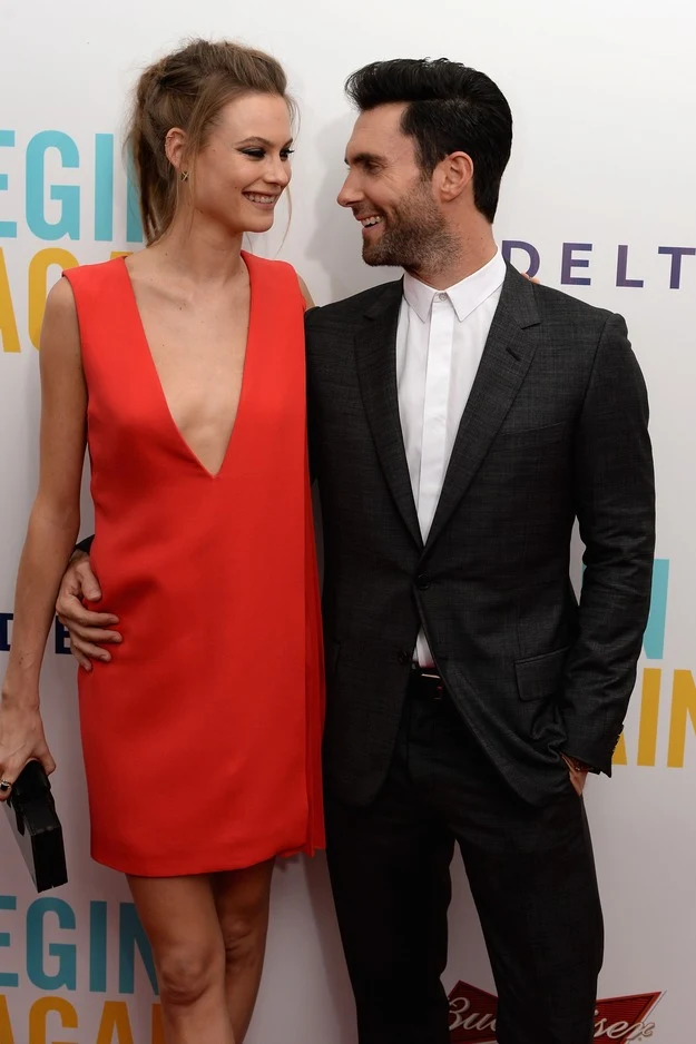 Adam Levine i Behati Prinsloo  Adam Levine i Behati Prinsloo
