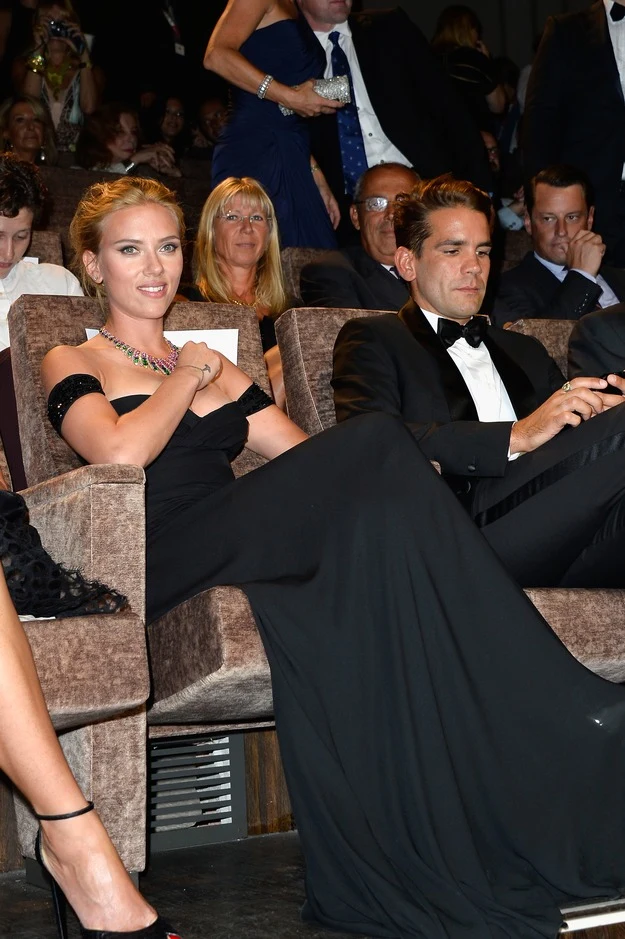 Scarlett Johansson i Romain Dauriac  Scarlett Johansson i Romain Dauriac