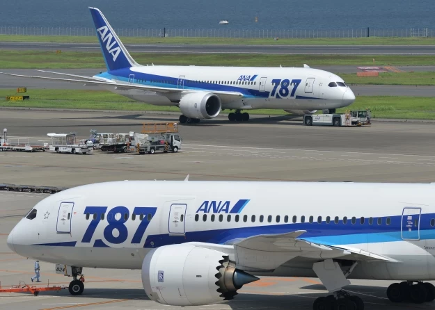 Poważne problemy z bateriami miały Boeingi linii All Nippon Airways