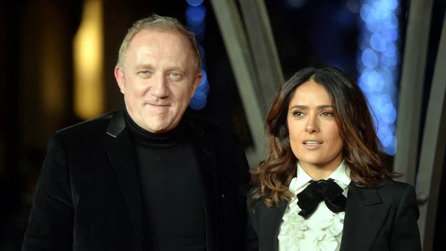 Salma Hayek z mężem