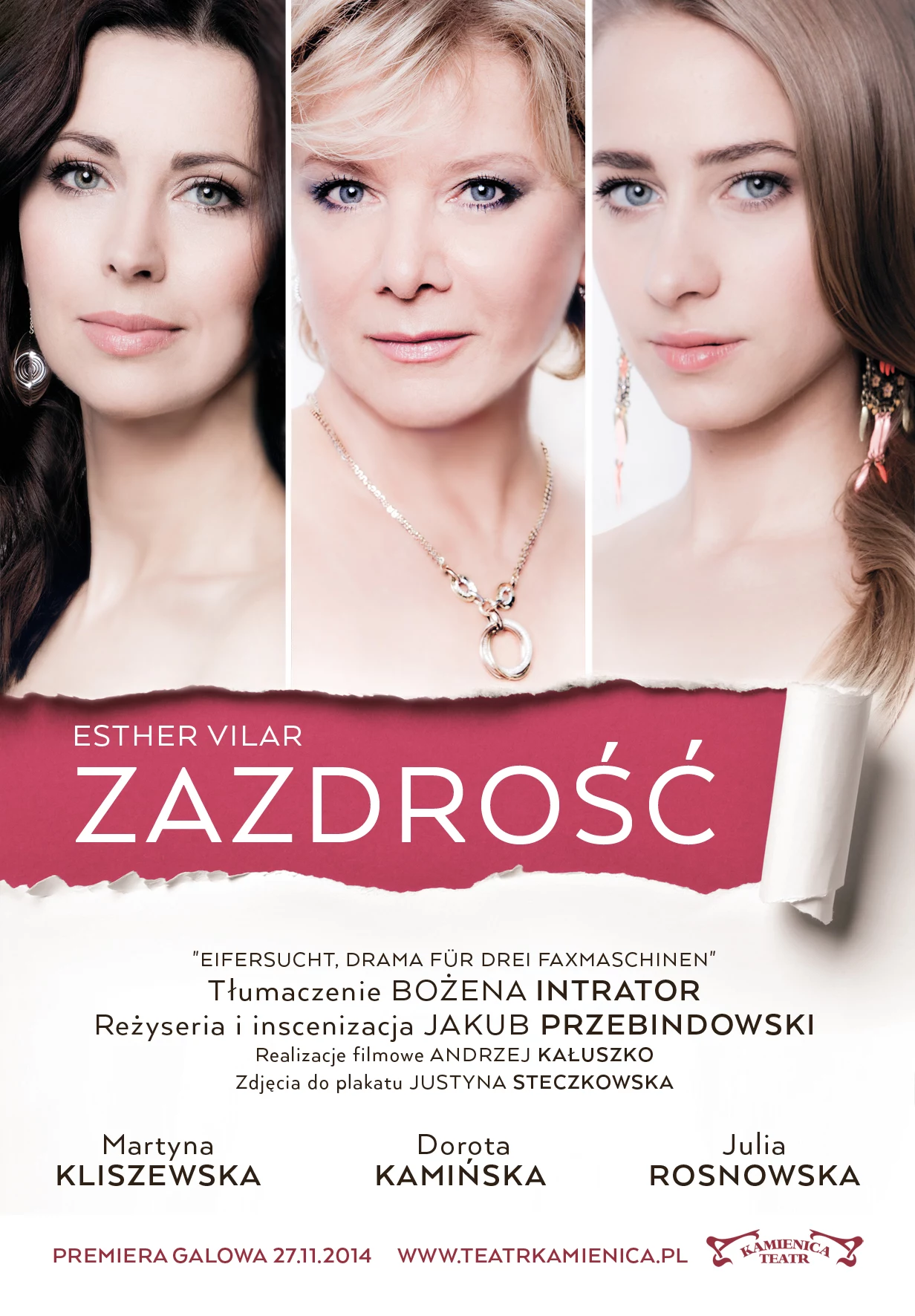 Zdjęcie do plakatu przygotowała Justyna Steczkowska Zdjęcie do plakatu przygotowała Justyna Steczkowska