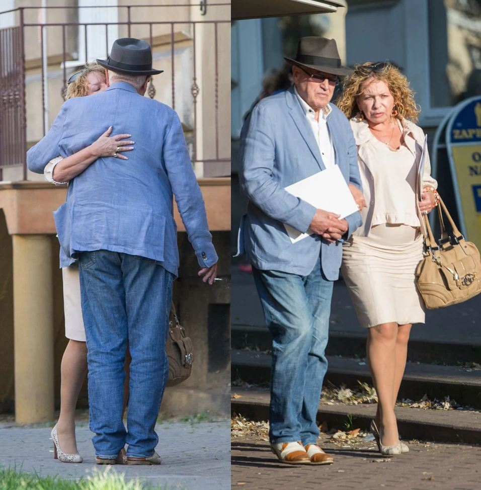 Paparazzi sfotografowali parę w drodze do notariusza Paparazzi sfotografowali parę w drodze do notariusza