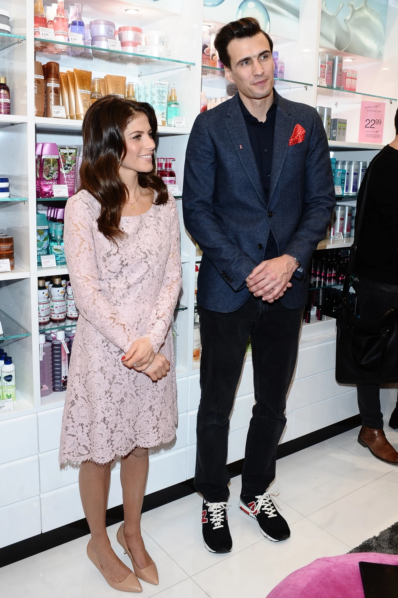 Jarosław Bieniuk i Weronika Rosati