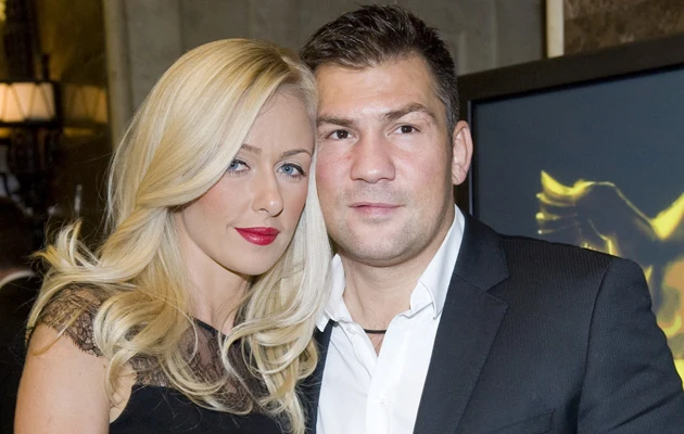 Dariusz Michalczewski z żoną Barbarą Dariusz Michalczewski z żoną Barbarą