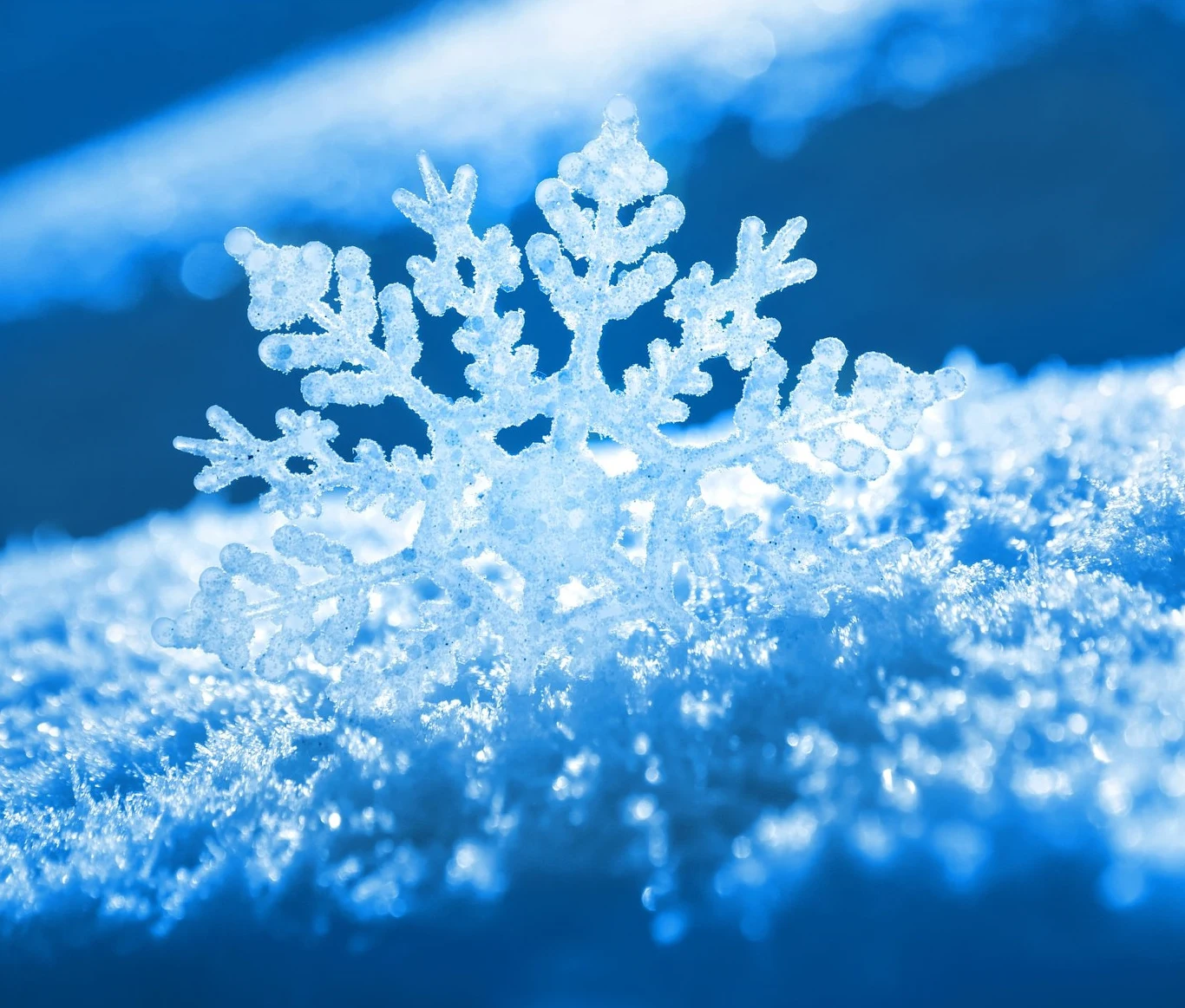 Śnieg może spełnić marzenia. 