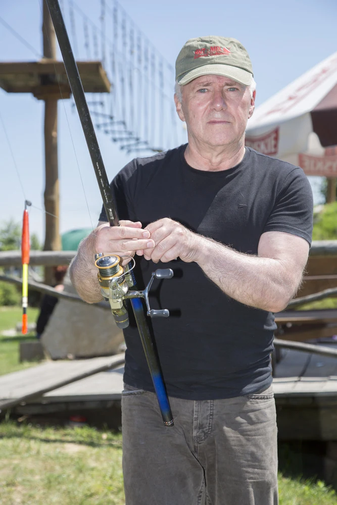 Włodzimierz Matuszak na rybach Włodzimierz Matuszak na rybach