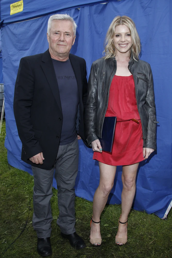 Włodzimierz Matuszak i Karolina Nolbrzak na koncercie Skaldów Włodzimierz Matuszak i Karolina Nolbrzak na koncercie Skaldów