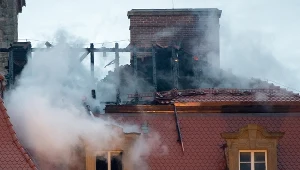 Pożar na Zamku Książ