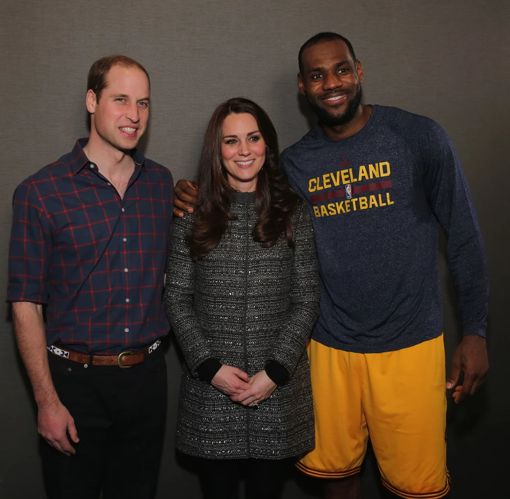 LeBron James z księżną Kate LeBron James z księżną Kate