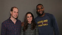 LeBron James z księżną Kate