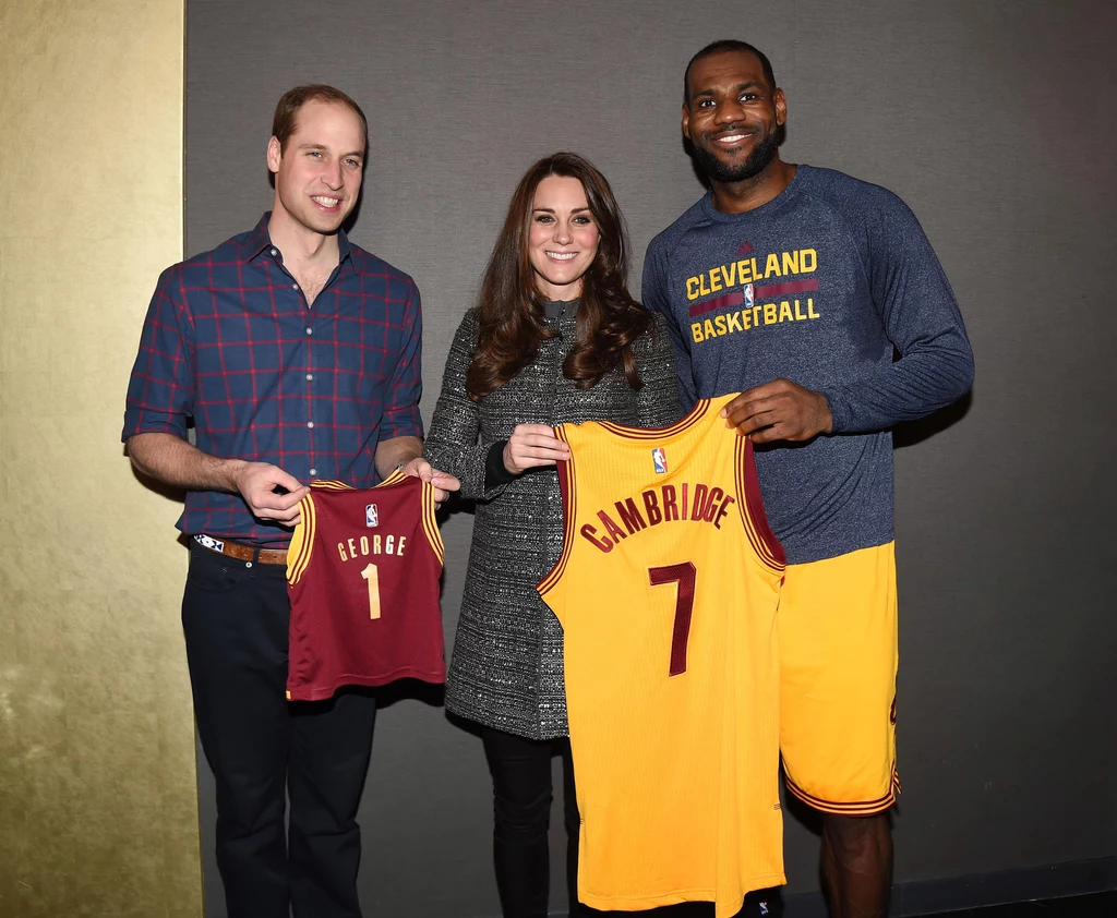 LeBron James z księżną Kate LeBron James z księżną Kate