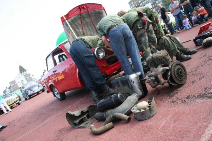 Silnikiem dwusuwowym był napędzany Trabant. Nowe jednostki mają być jednak inne...