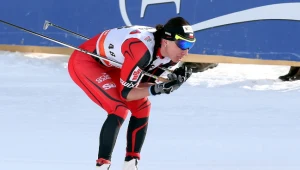 Justyna Kowalczyk w Davos