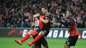 Radość piłkarzy Guingamp