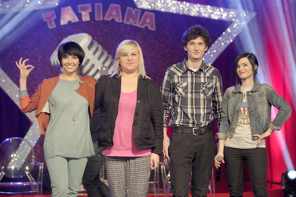 Z Tatianą Okupnik, Dawidem Podsiadło i Anną Antolik