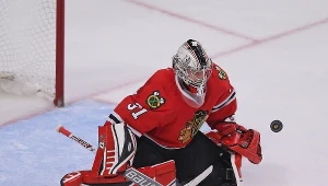 Antti Raanta, bramkarz Chicago Blackhawks