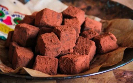 Czekoladowe trufle z chilli Czekoladowe trufle z chilli