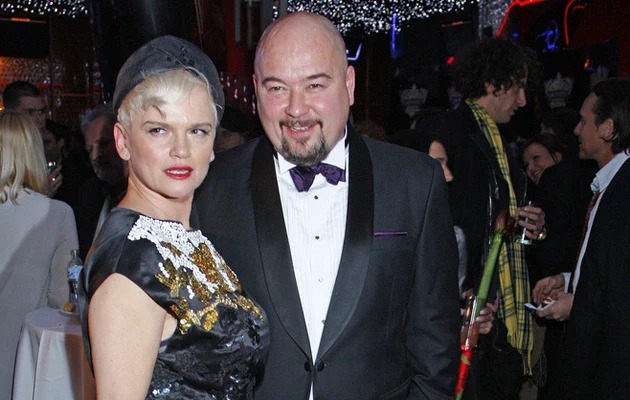 Katarzyna Figura z mężem Katarzyna Figura z mężem