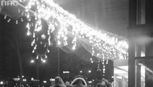 Iluminacje świąteczne w PRL