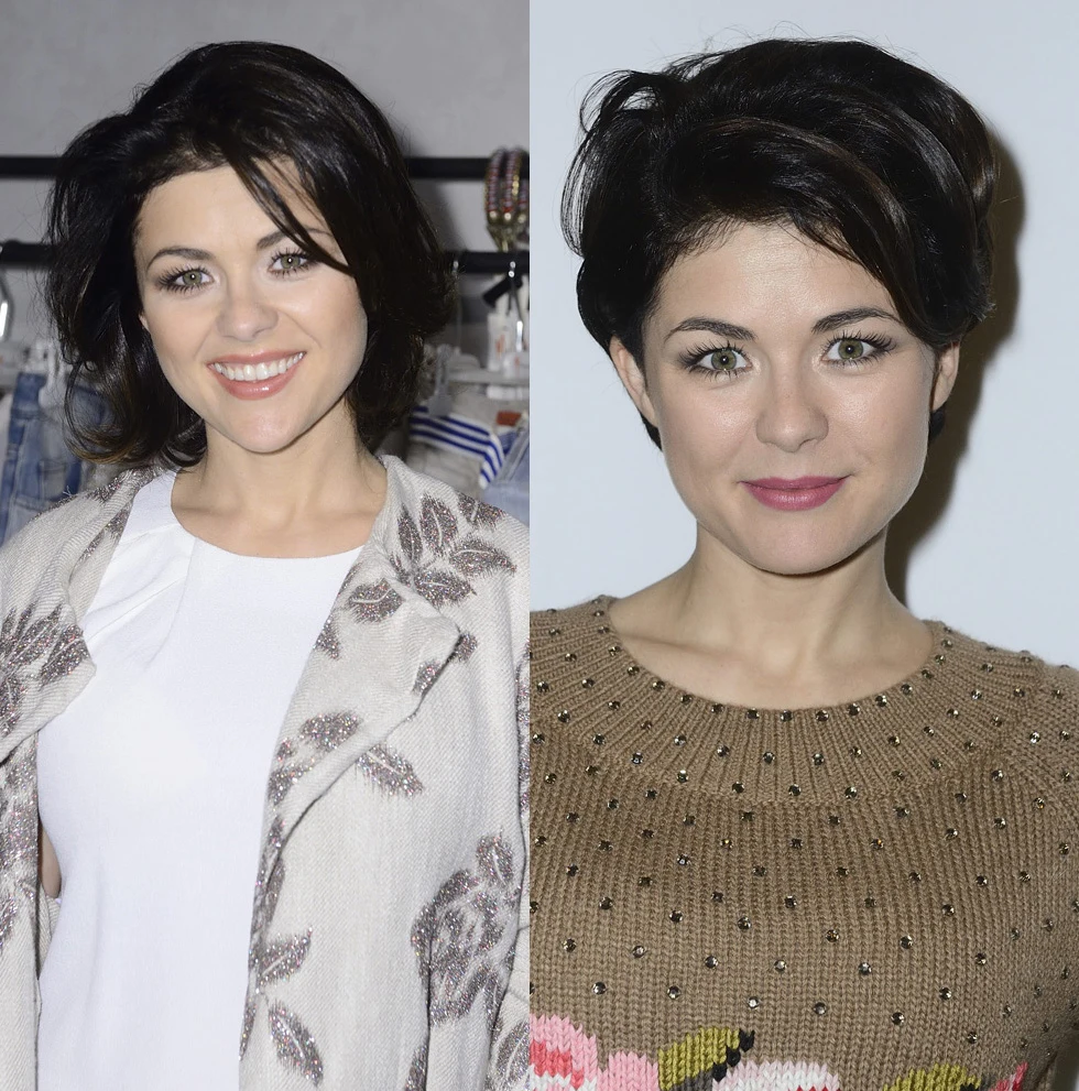 Kasia Cichopek przed i po metamorfozie Kasia Cichopek przed i po metamorfozie