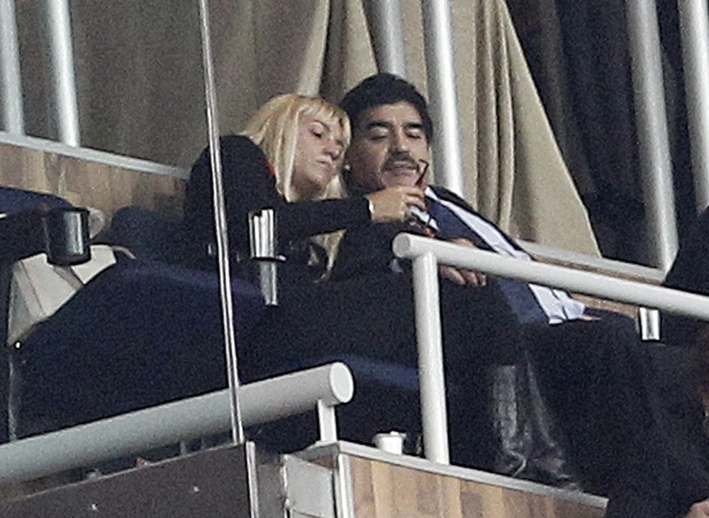 Diego Maradona i Rocio Diego Maradona i Rocio