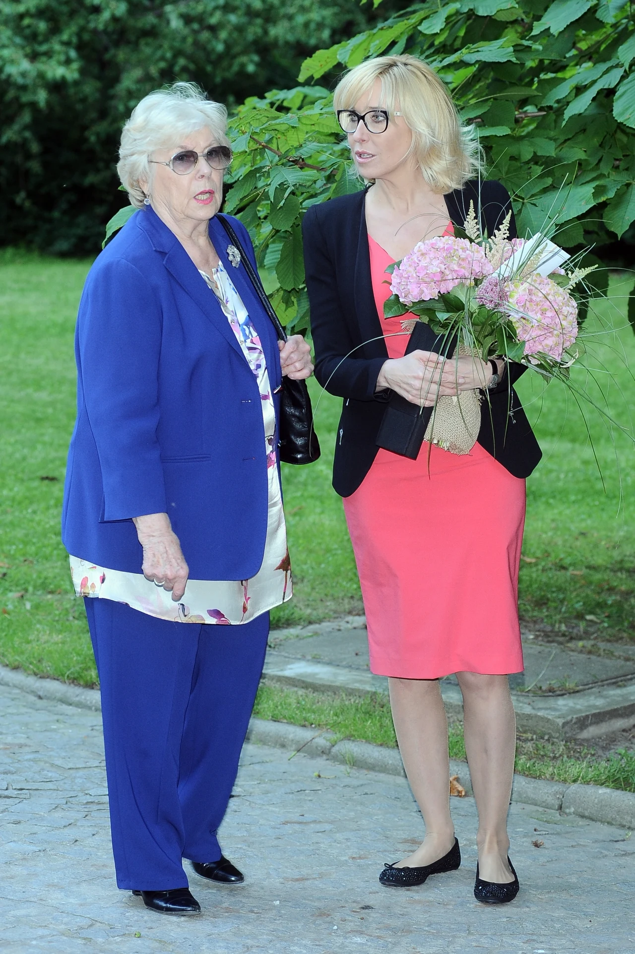 Agata Młynarska z mamą Agata Młynarska z mamą
