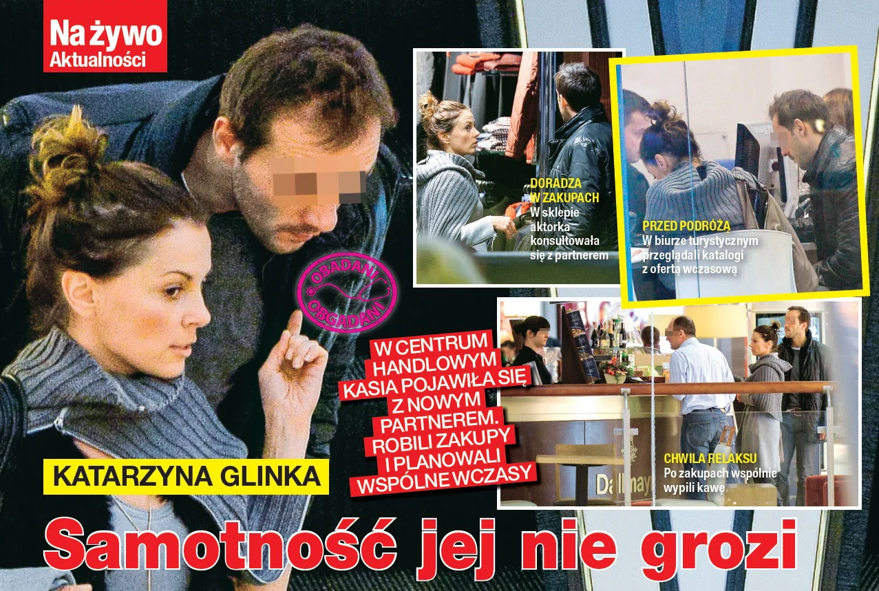 Kasia Glinka z nowym przyjacielem Kasia Glinka z nowym przyjacielem