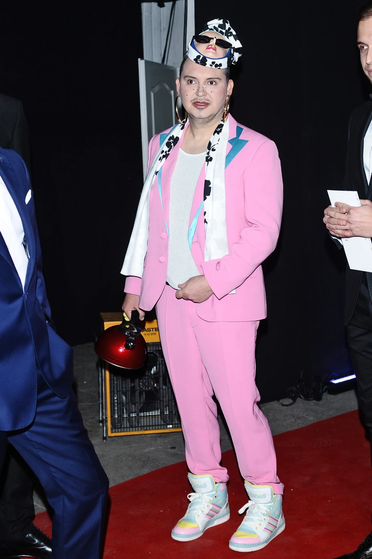 Michał Witkowski na ostatnim pokazie Michał Witkowski na ostatnim pokazie