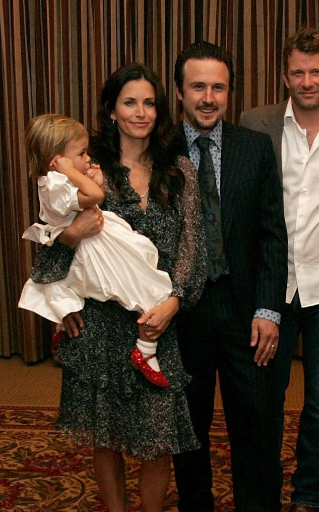 David Arquette z byłą żoną i córką kilka lat temu David Arquette z byłą żoną i córką kilka lat temu