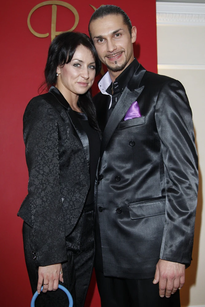 Kamila Kajak z mężem Kamila Kajak z mężem