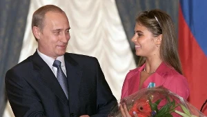 Władimir Putin i Alina Kabajewa - zdjęcie z 2001 roku