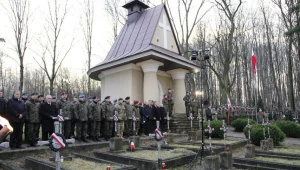 Uroczystości na Cmentarzu Legionistów Polskich w Łowczówku