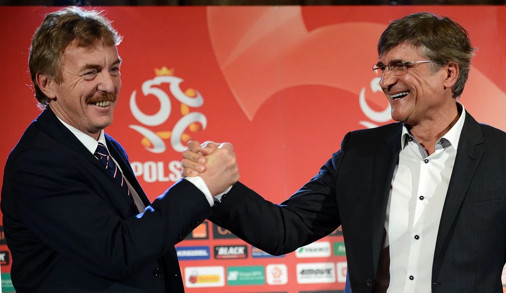 Zbigniew Boniek i Adam Nawałka