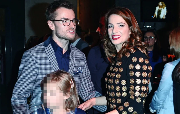 Anna Dereszowska z nowym partnerem i córeczką Anna Dereszowska z nowym partnerem i córeczką