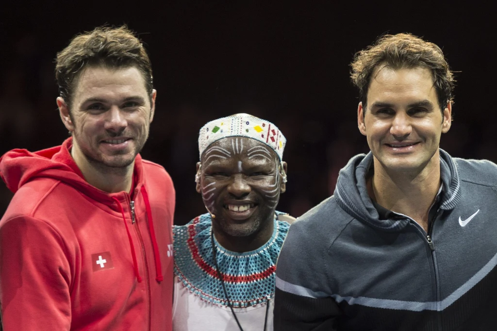 Stanislas Wawrinka i Roger Federer Stanislas Wawrinka i Roger Federer