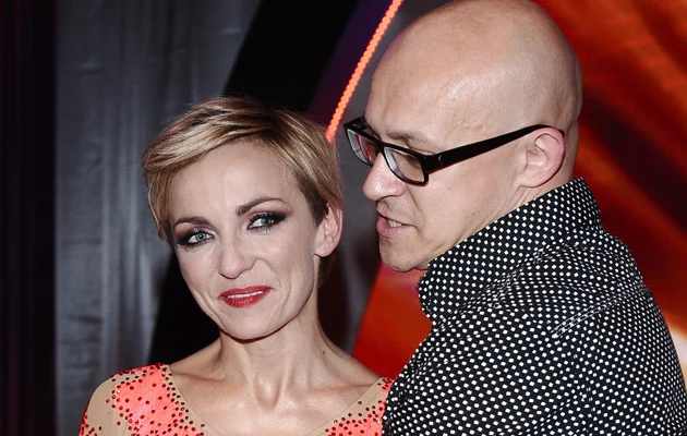 Ania Wyszkoni z partnerem