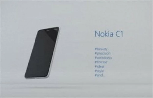 Nokia C1.   Fot. tech.163.com