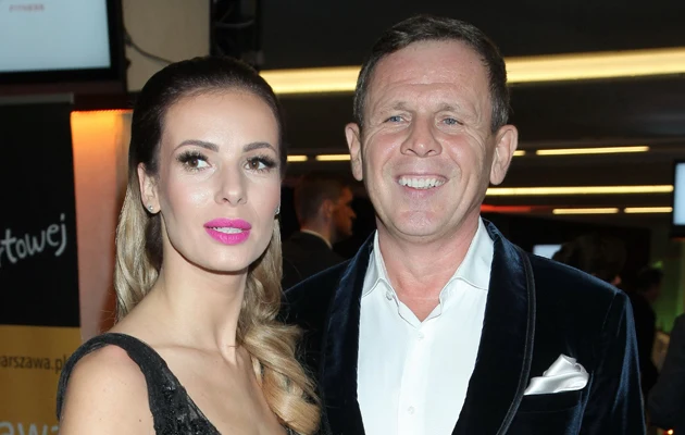 Izabela Janachowska z mężem Izabela Janachowska z mężem