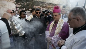 Łaciński patriarcha Jerozolimy Fuad Twal 