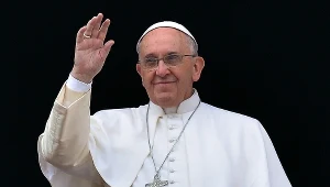 Papież Franciszek podczas czwartkowego orędzia