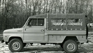 Pierwszy prototyp samochodu terenowego PW-1