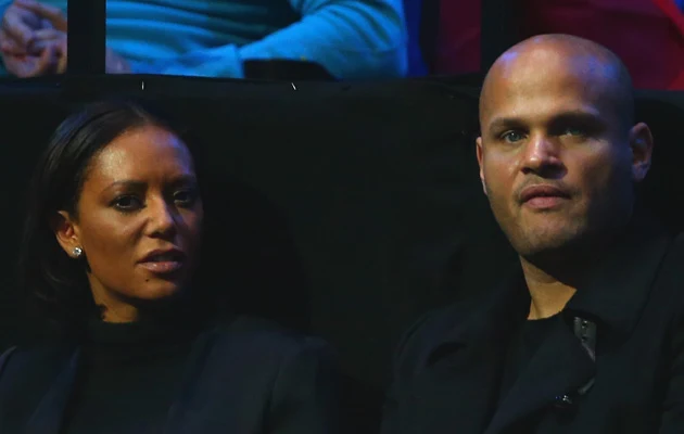 Mel B z mężem Mel B z mężem