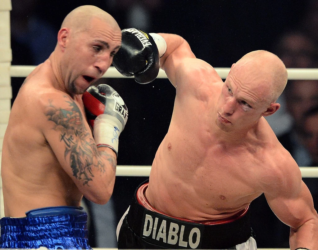 Krzysztof "Diablo" Włodarczyk w walce z Francisco Palaciosem