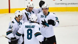 Radość hokeistów San Jose Sharks