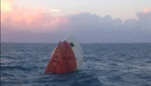 Zdjęcie zrobione przez jednego z pasażerów promu "Hossey", fot. http://www.dailymail.co.uk