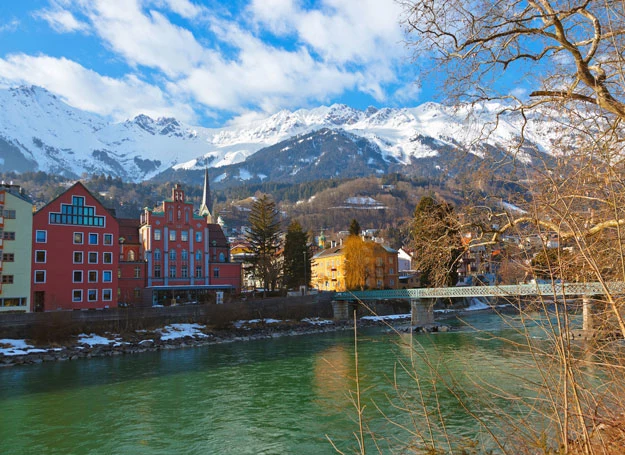 Widok na Innsbruck